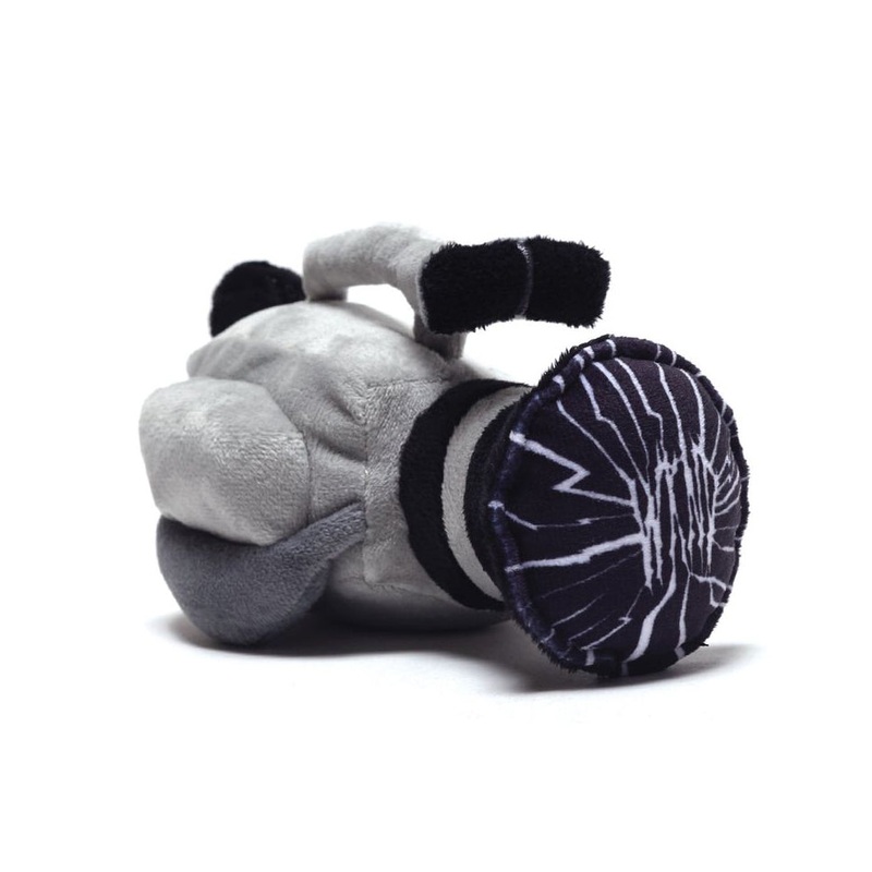 WKND Skateboards VX1000 Plushie Dog Toy Grey One Size