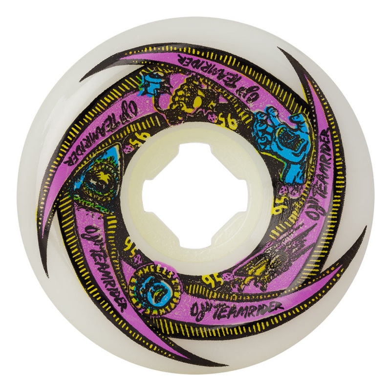 57mm OJII Teamrider Original 95a OJ Skateboard Wheels No Color 57mm