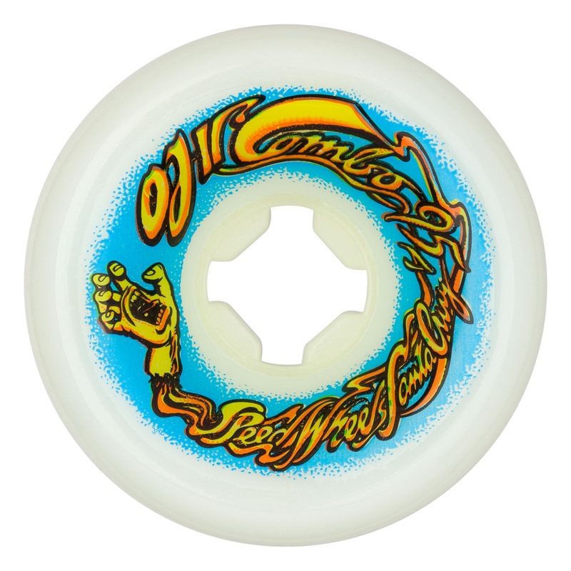 60mm OJ II Original Combo 95a OJ Skateboard Wheels White 60mm
