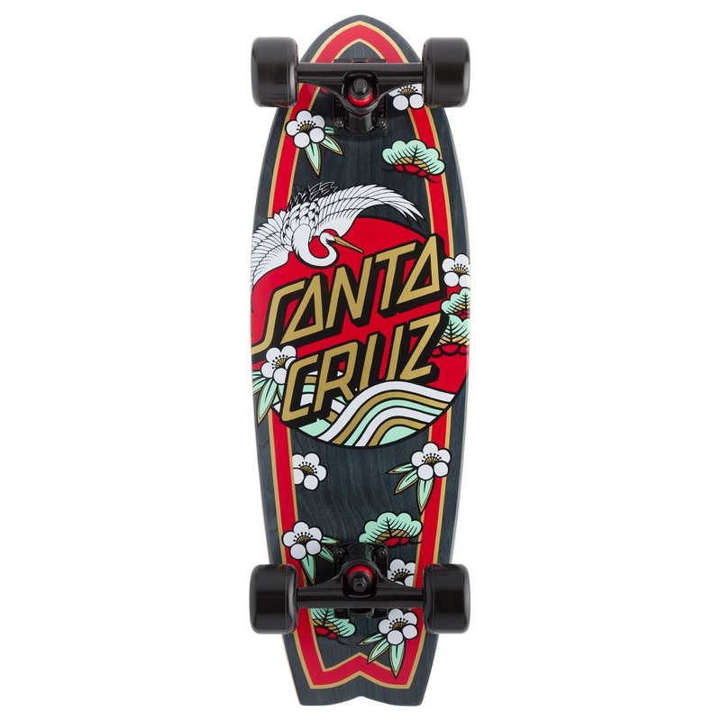 8.8in Crane Dot Santa Cruz Shark Cruiser No Color 8.8in x 27.7in