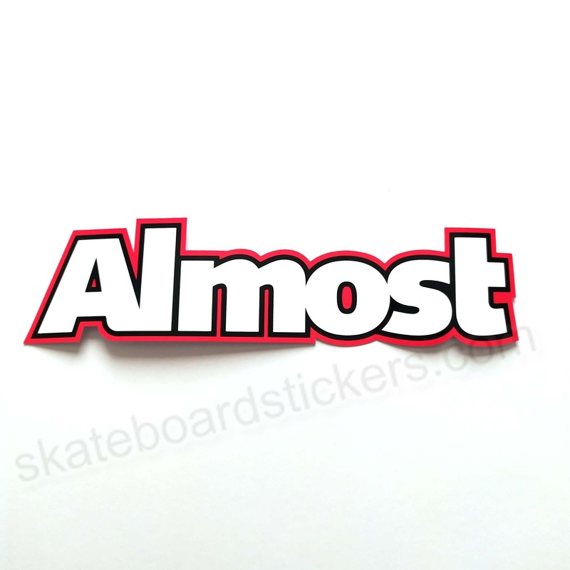 Almost Skateboards “Classic Logo” Skateboard Sticker
