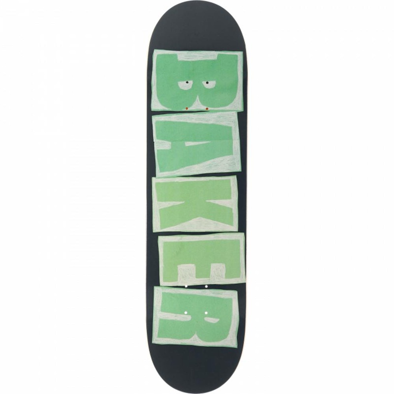 Baker Baca Sketchy Black 8.25″ Skateboard Deck Deck