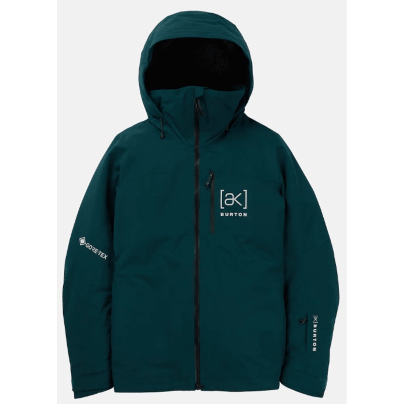Burton Women’s [ak] Embark Gore Tex 2L Snowboarding Jacket 2025 Small Deep Emerald