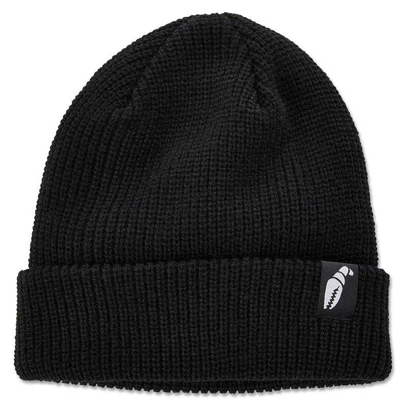 Crab Grab Claw Label Beanie Black