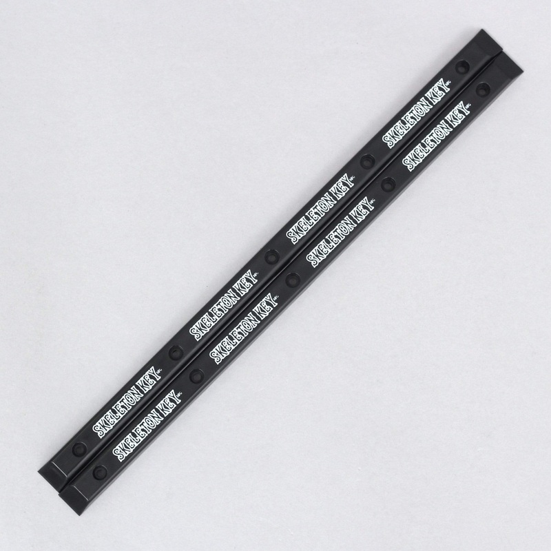 Creature Skeleton Key Skateboard Rails Black