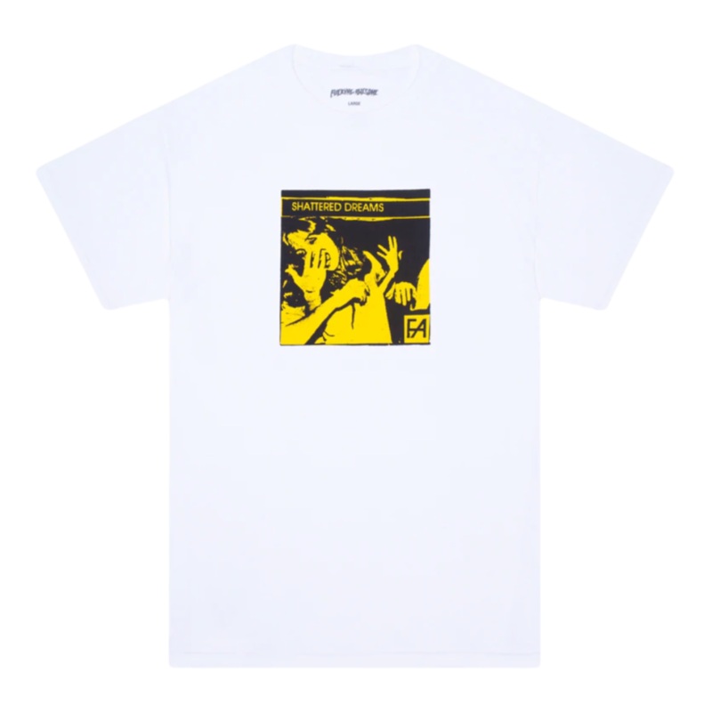 FA Awesome Shattered Dreams T Shirt White S