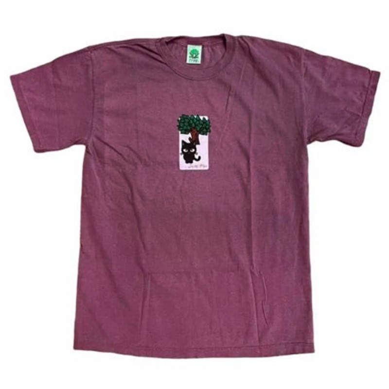 Frog Skateboards Jesse Alba Spider Monkey Spazz Muff T Shirt Berry Medium