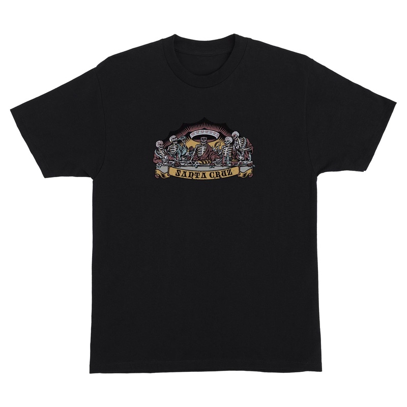 Guzman Dead Diners Mens Santa Cruz T-Shirt Black M
