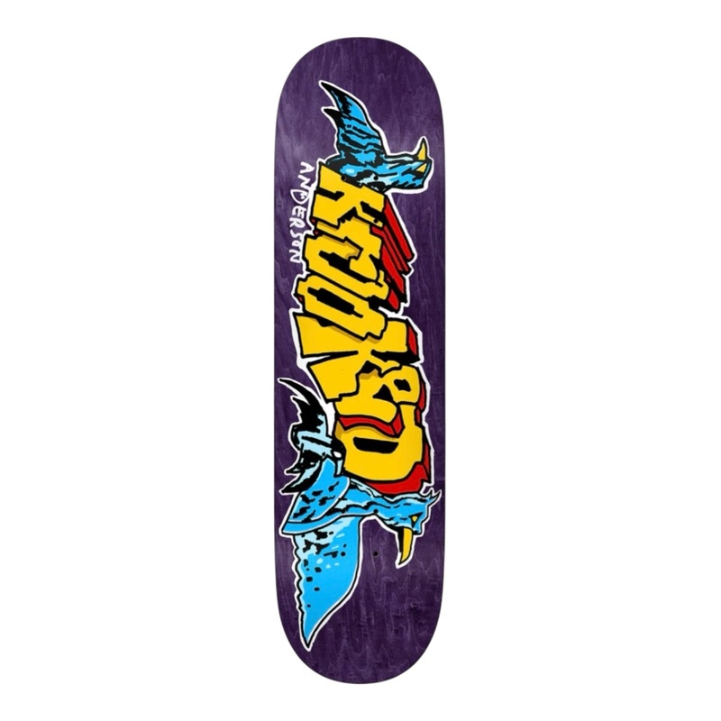 Krooked Mike Anderson Raptors Deck 8.38 8.38