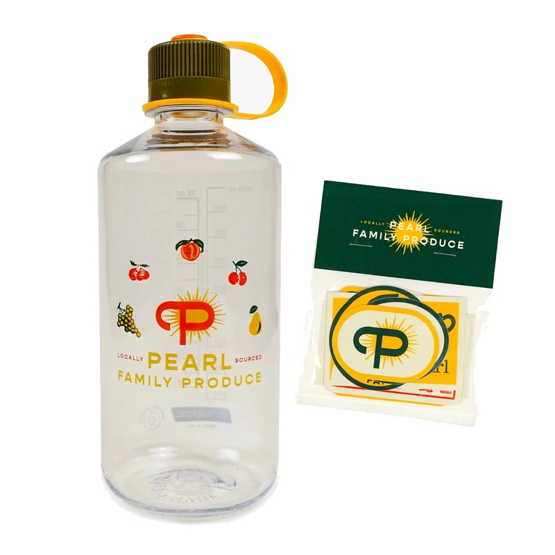 Pearl Family Produce Nalgene w/ Sticker Pack