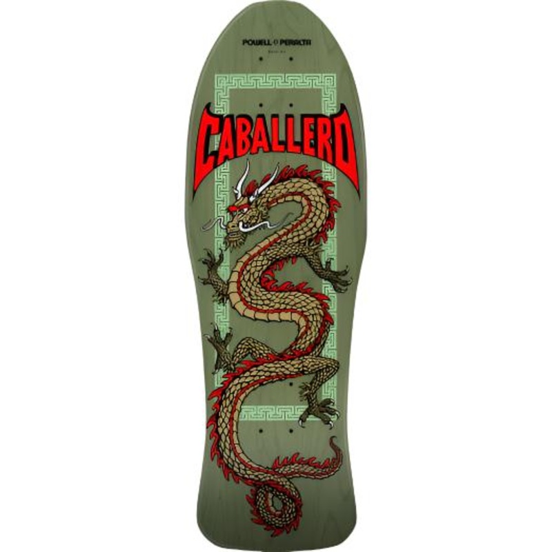 Powell Caballero Chinese Dragon Reissue 10.0″ Skateboard Deck 10.0″ WB 15.0″