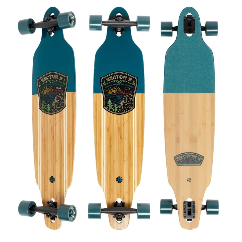 Sector 9 Look Out Bluff Drop Thru Longboard Skateboard