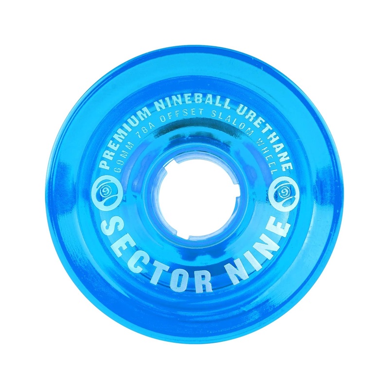 Sector 9 Nine Balls 69mm 78a Clear Blue