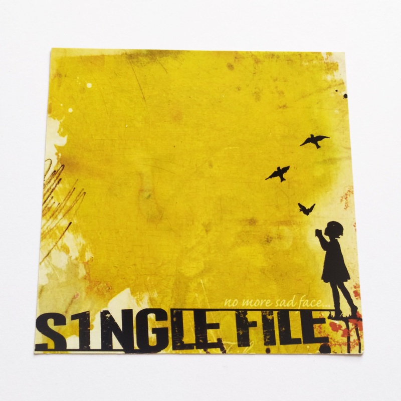Single File – No More Sadface Music Sticker