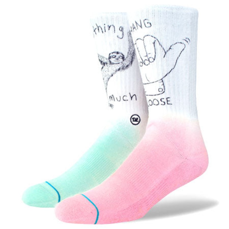 Stance Dan Lu Socks White Large