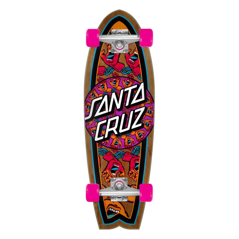 8.8in Mandala Hand Santa Cruz Shark Cruiser No Color 8.8in x 27.7in