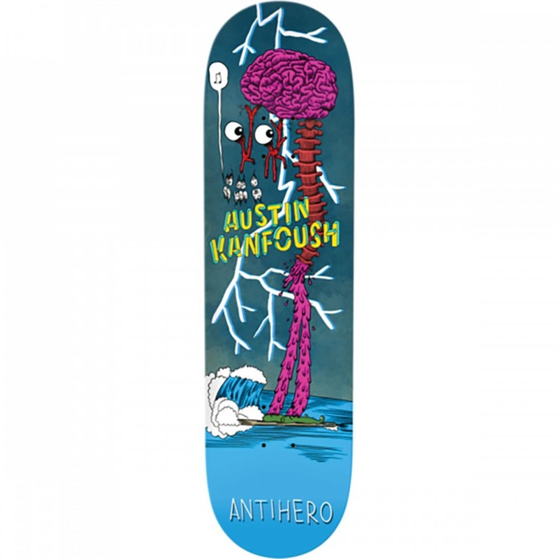 Antihero Kanfoush Some Legs 8.25″ Blue Skateboard Deck