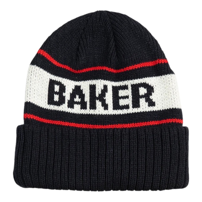 BAKER STIPE NAVY BEANIE OS