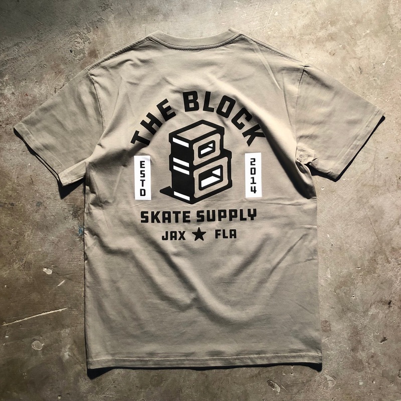 Block – Another Roots Logo T-Shirt – Sage XS