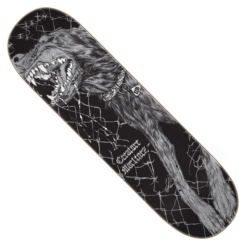 Creature Skateboards Milton Martinez Guero Pro Deck Black 8.6 x 31.74 WB:14.25