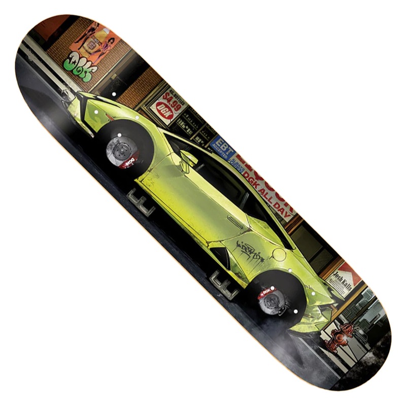 DGK Josh Kalis Bricked Deck Multicolor 8.06 x 31.2 WB:14