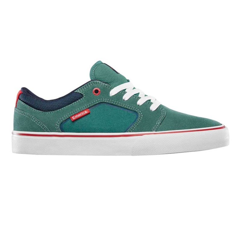 Emerica Cadence Skate Shoes – Green/Blue 6 Green/Blue