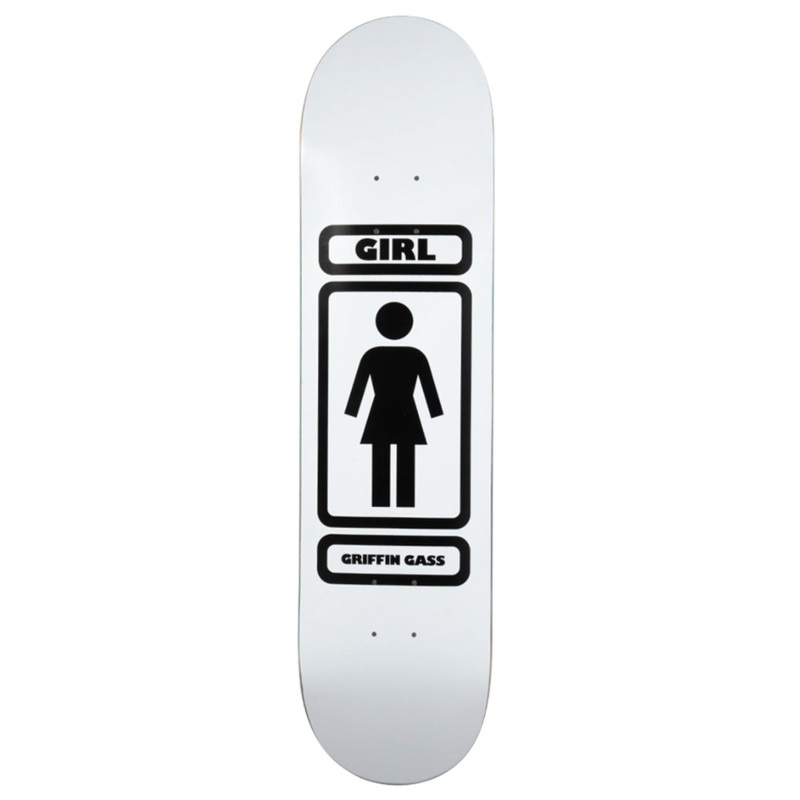 Girl Skateboards Griffin Gass Deck 8 in 8 X 31.875 in