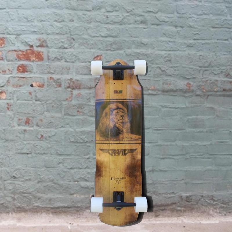 Gravity Miura 36″ Selah Lion Longboard – Complete