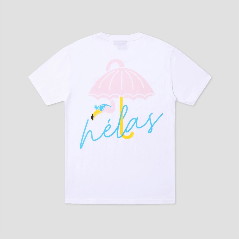 Helas Flamingo T-Shirt White Small