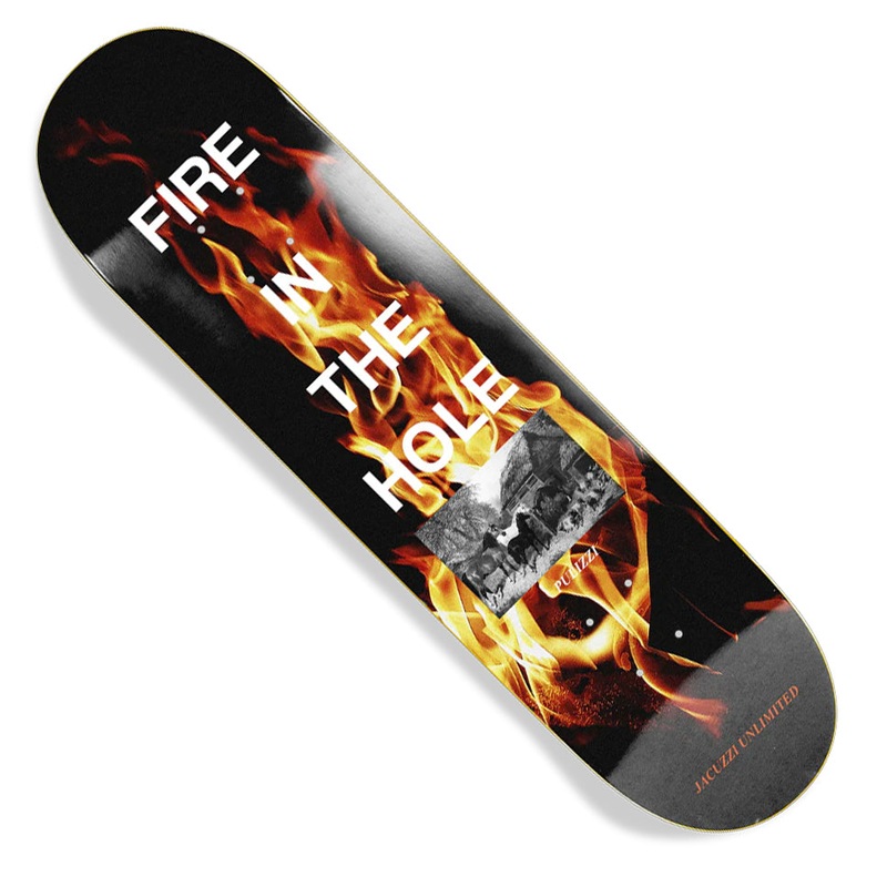 Jacuzzi Unlimited Michael Pulizzi FIre In The Hole EX7 Deck Black 8.375 x 32.1 WB:14.25