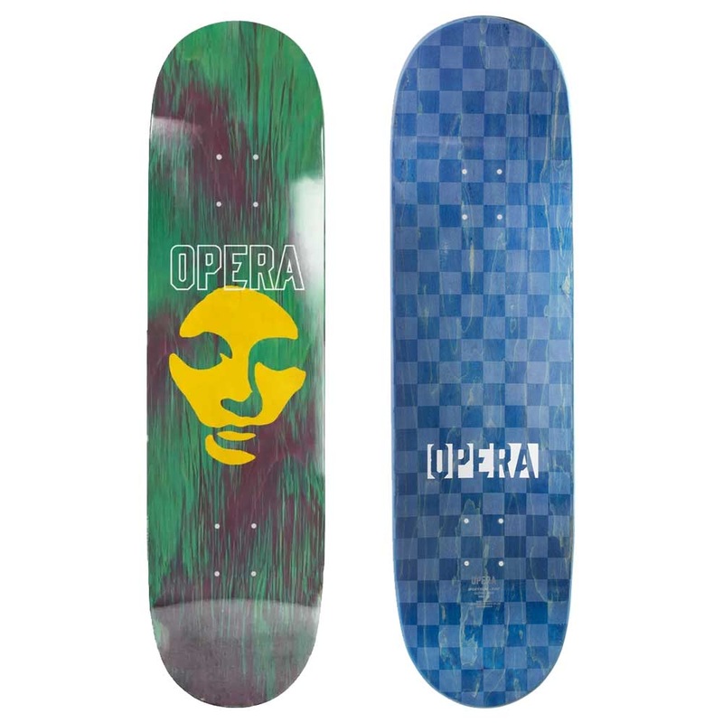 Opera Skateboards Mask Logo Skateboard Deck 8.75″ Deck only 8.75