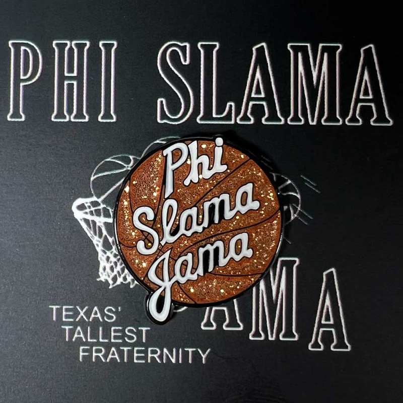 Phi Slama Jama Sparkle Bronze UH Pin by Whatafitted