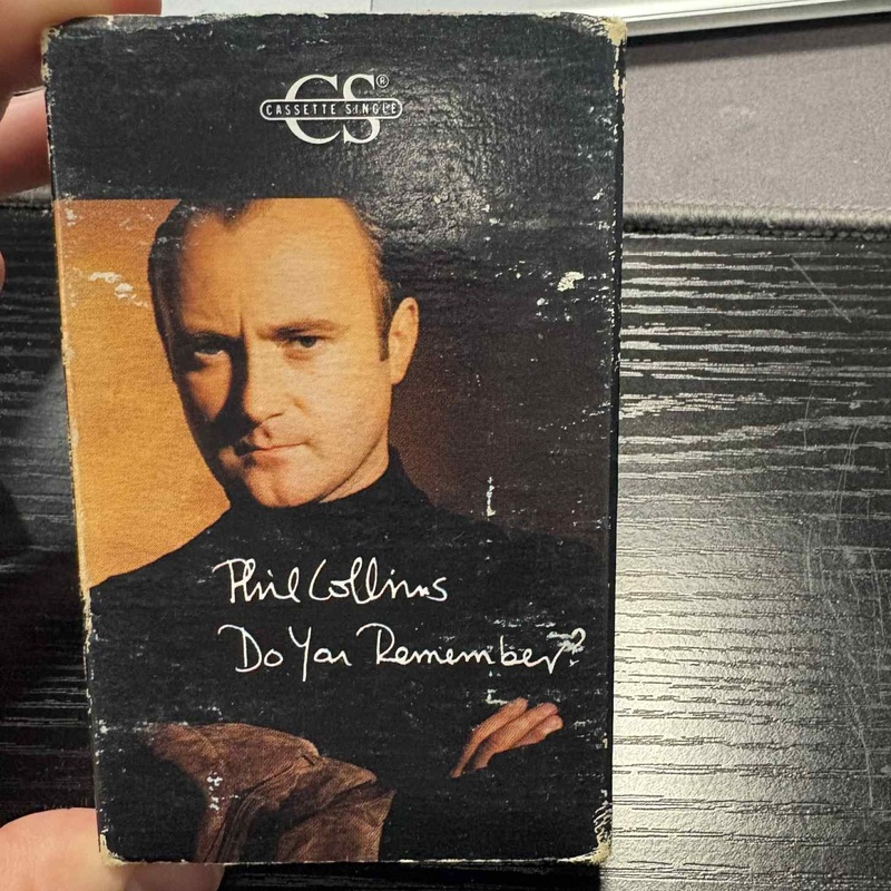 Phil Collins – Do You Remember [Single] Cassette *USED 1990 RELEASE*