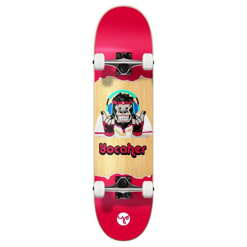 Punked Graphic Skateboard Complete – Chimp Series – Hear No Evil Complete