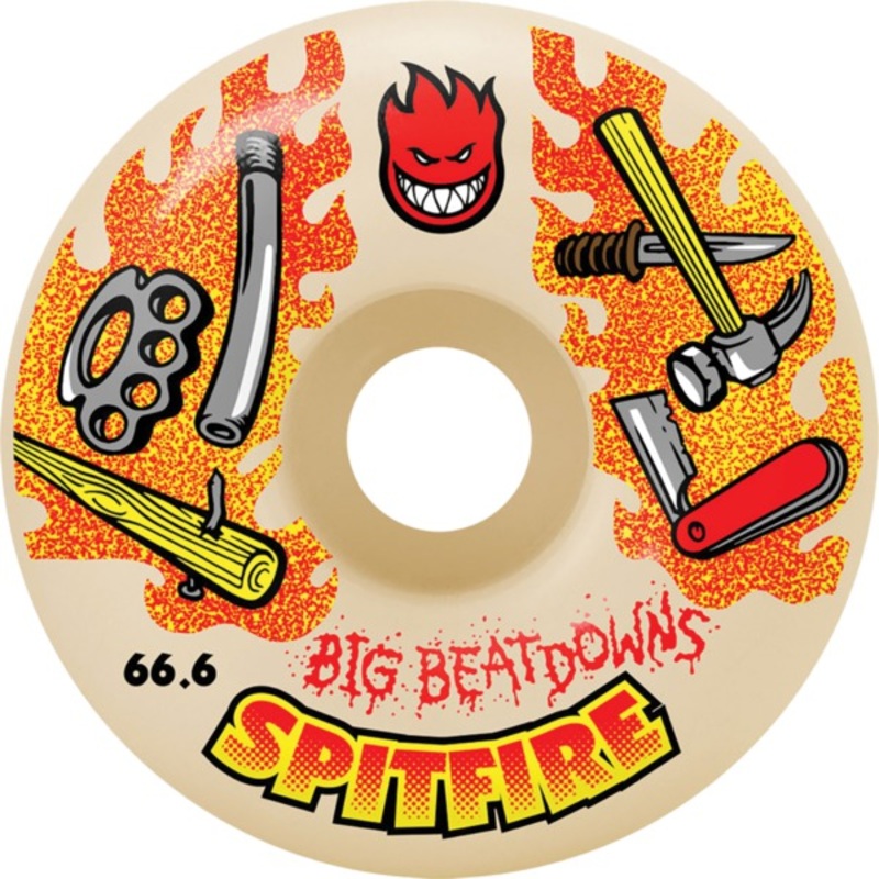 SPITFIRE FORMULA FOUR BIG BEATDOWN CLASSIC 66.6MM 99D (Set of 4)