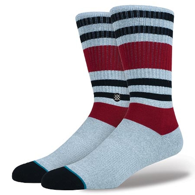 Stance Tailgate Socks Gray Large