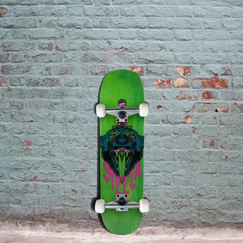 Stella Longboard Flatnose Panther 32″ Complete