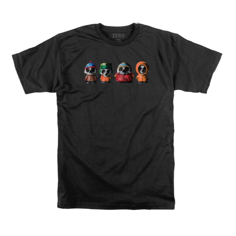 Anti Hero Zero S Park Horror Short Sleeve T-Shirt Medium Black