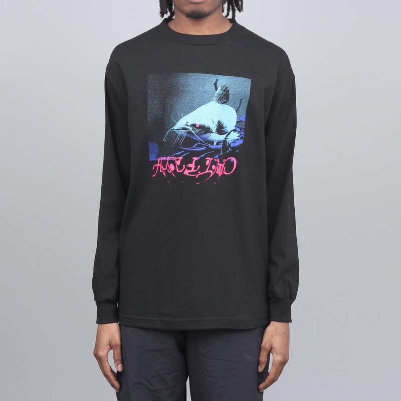 Atlantic Drift Gothic Catfish Longsleeve T-Shirt Black Small