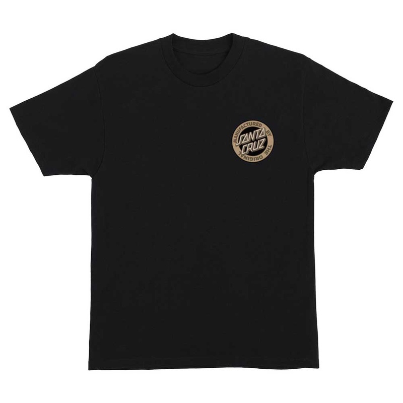 Carved MFG Black Heavyweight Tee Mens Santa Cruz LG