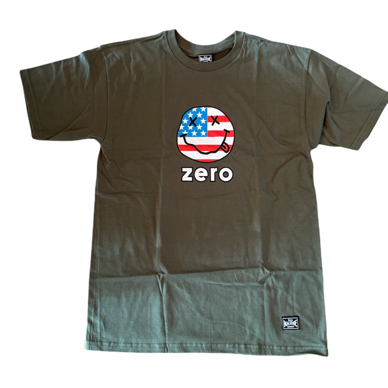 Loser Machine X Zero American Smiley Military Green S