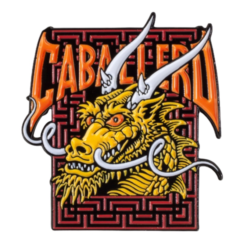 Powell Peralta Steve Caballero Street Dragon Lapel Pin OS