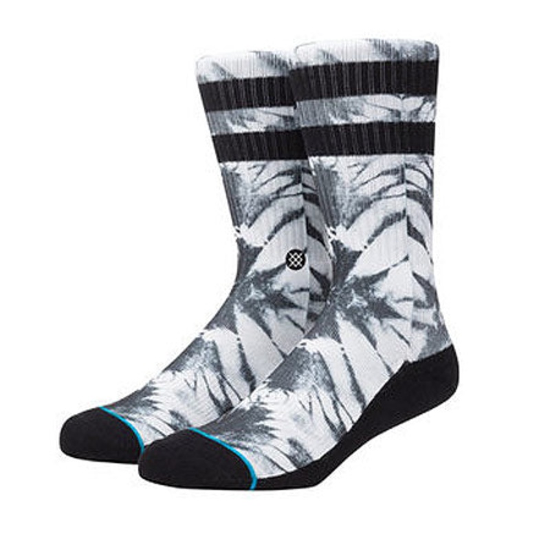Stance Cyclone Crew Socks Black Large