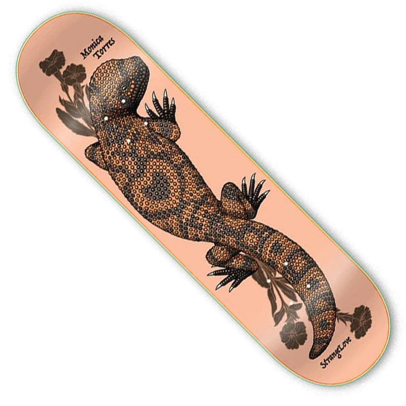 Strangelove Monica Torres Gila Deck Multicolor 8.125 x 30.75 WB:12.5