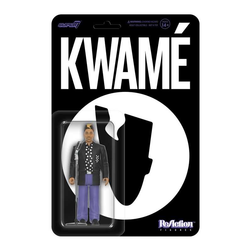 Super7 x Kwam (Black/White Polka Dot) ReAction Figure