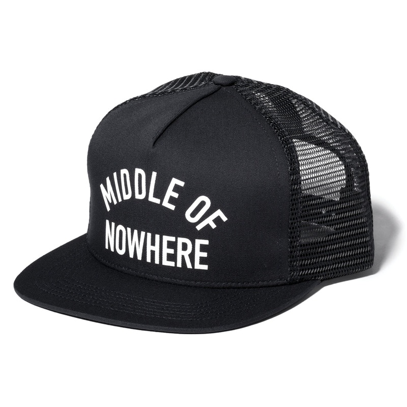 The Quiet Life Middle of Nowhere Trucker Hat Black
