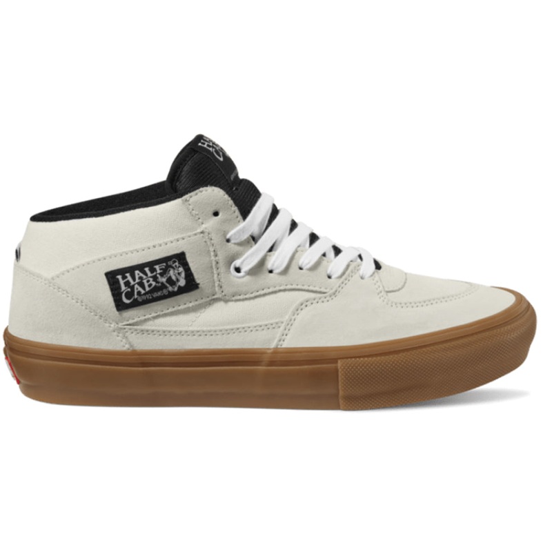 Vans Skate Half Cab Antique White Shoes Antique White/ Gum 8