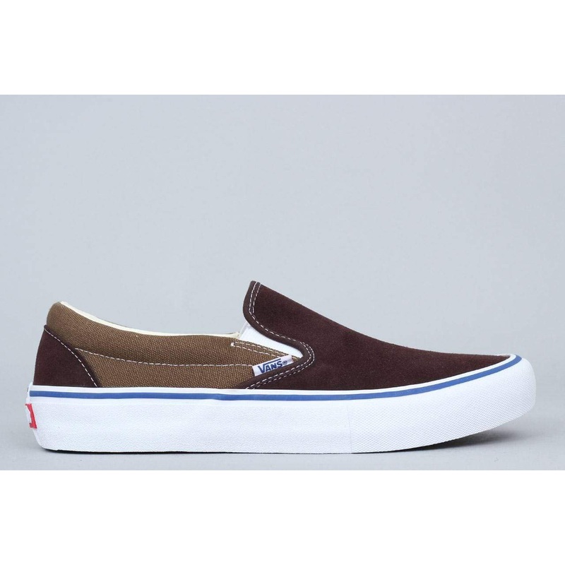 Vans Slip-On Pro Shoes (Two-Tone) Coffee Bean / Teak US7.5 /UK6.5