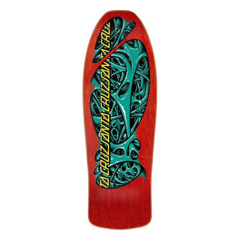 10.32in Oops Mucus Santa Cruz Reissue Skateboard Deck No Color 10.32in x 30.7in