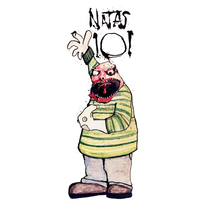 101 Natas Sock Puppet Skateboard Sticker